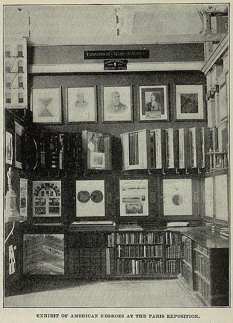 W.E.B. Du Bois hand-drawn infographic of African-American life, 1900